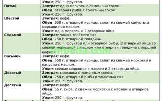 Меню японской диеты на 14 дней — оригинальный план