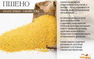 Пшено — польза для поджелудочной железы