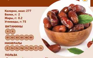 Магний в финиках — польза и содержание