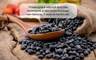 Полезные свойства черной фасоли