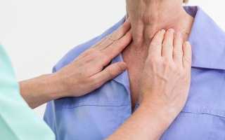 Определение нормальных размеров узлов щитовидной железы