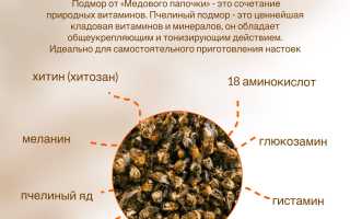 Правильное употребление пчелиного подмора — советы и рекомендации